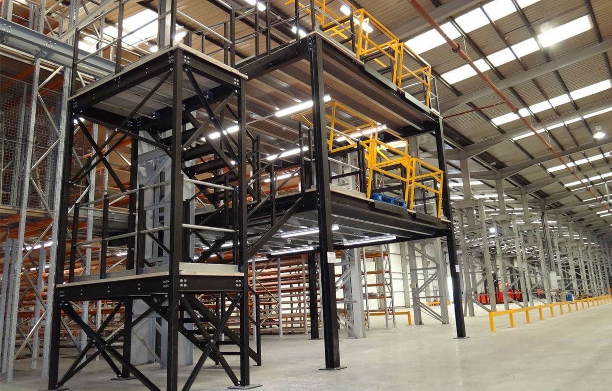 Mezzanine Floor With Slotted Angle Manufacturers In Delhi